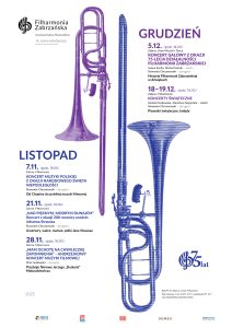 Szczegóły grudniowych koncertów podamy w Listopadzie. Sprzedaż biletów na 75 lecie Filharmonii w kasie Domu Muzyki i Tańca.